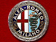 Alfa Romeo Histric Emblem Frame