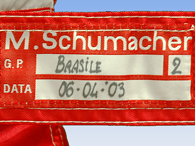 Scuderia Ferrari 2003 M.Schumacher Racing Suits