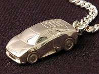 Lamborghini Murcielago Sterling silver Keyring