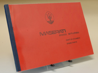 MASERATI BITURBO 2000 Parts Manual(Copy)