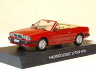 MASERATI Collection N.21 BITURBO SPYDER Miniature Model