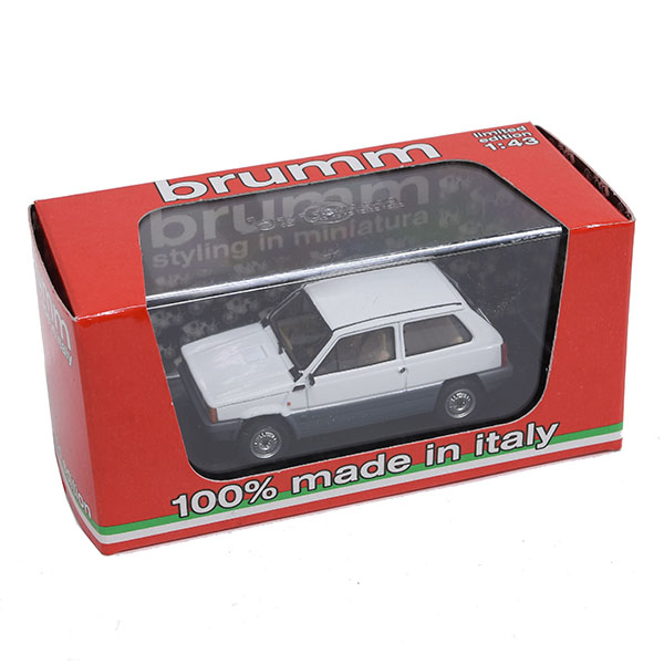 1/43 FIAT Panda 45 Miniature Model (White)