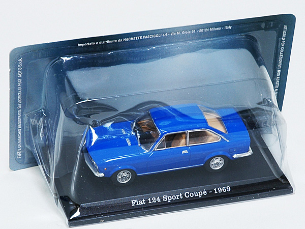 1/43 FIAT New Story Collection No.24 124 Sport COUPE 1969ǯߥ˥奢ǥ