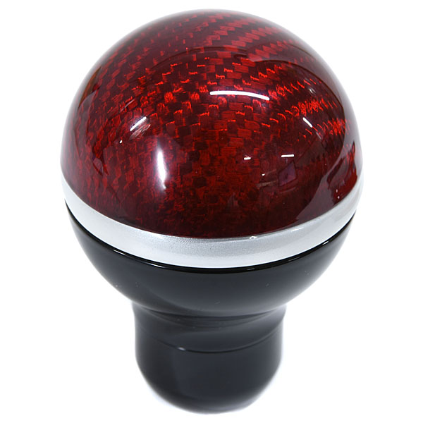 BLACK Gearknob TRETOK (Red Carbon / Red Line)