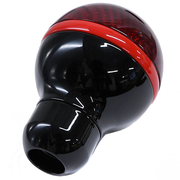 BLACK Gearknob TRETOK (Red Carbon / Red Line)