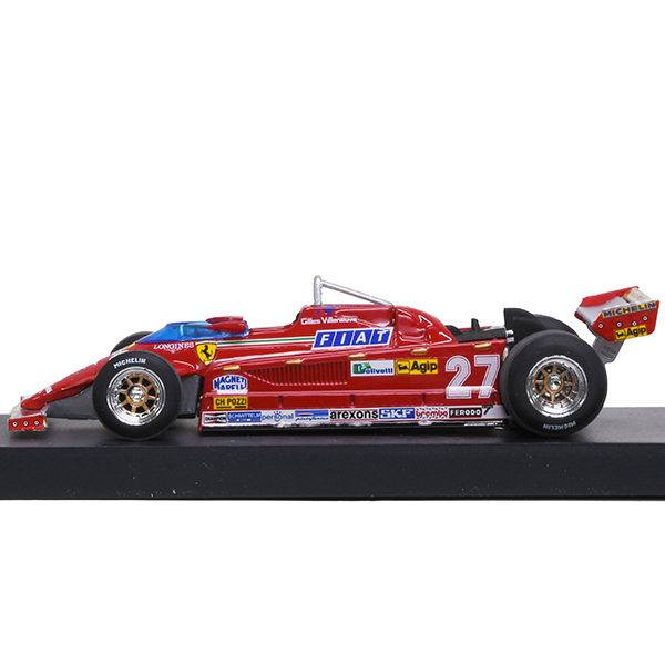 1/43 Ferrari 126CK 1981ǯMONACO G.Pͥ #27 G.Villeneuveߥ˥奢ǥ