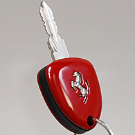 Ferrari California Ignition Key Shaped Keyring