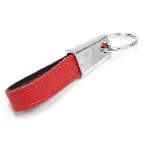 Alfa Romeo Strap Shaped Keyring (Red)