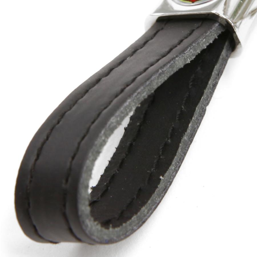 Alfa Romeo Strap Shaped Keyring (Black)