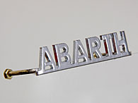 ABARTH TURIN ITALY Logo Script for CARERRA ABARTH