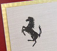 Ferrari 456GT Plate with Frame