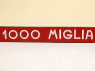 1000 MIGLIA Official Leather Belt