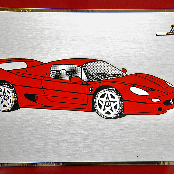 Ferrari F50 Plate with Frame