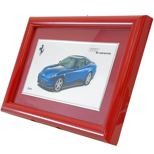 Ferrari 612 Scaglietti Plate with Frame