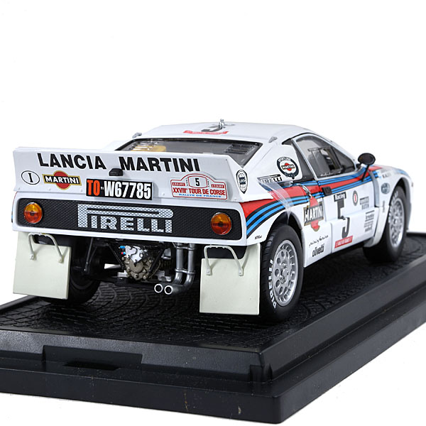 1/18 LANCIA 037 RALLY Tour de Corse 1984 No.5 Miniature Model