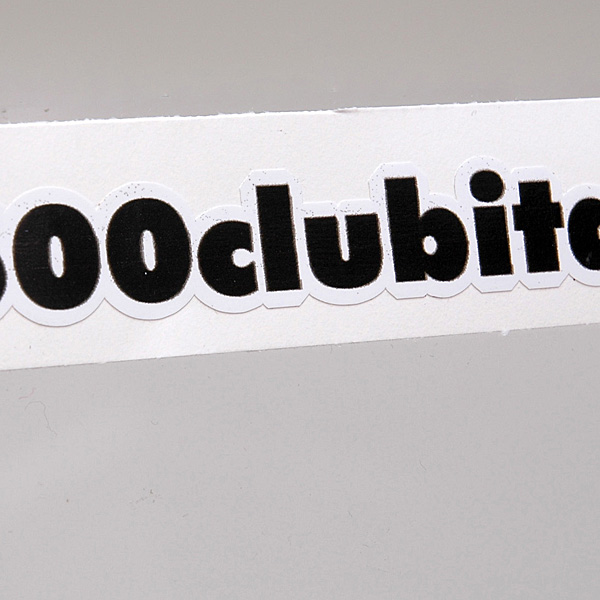 FIAT 500 Club Italia  www.500clubitalia.it Sticker