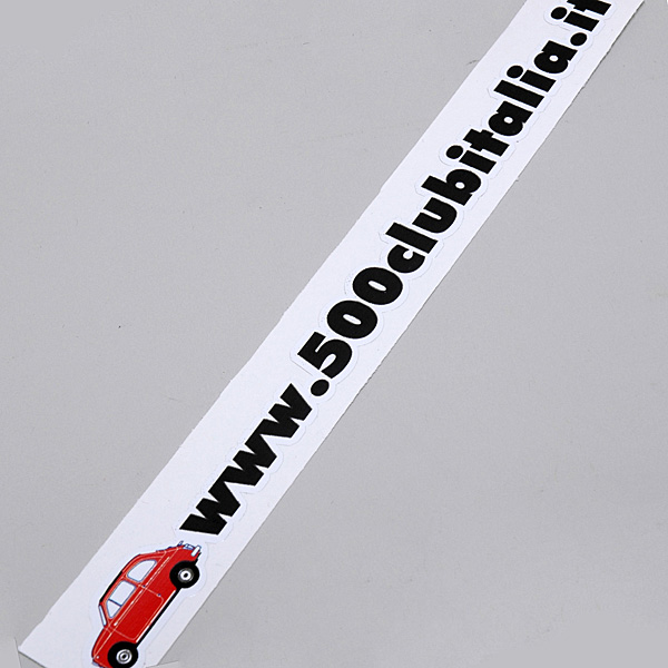 FIAT 500 Club Italia  www.500clubitalia.it Sticker