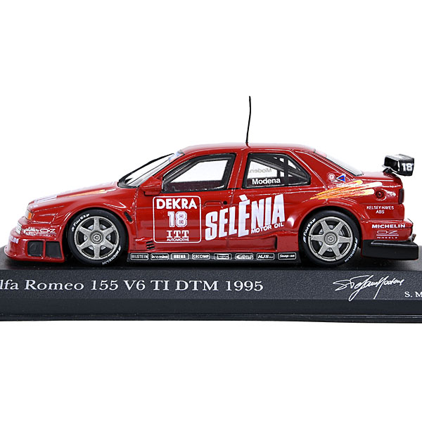 1/43 Alfa Romeo 155 V6 TI 1995 DTM No.18 S.Modena Miniature Model