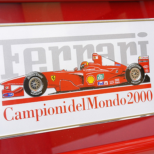 Ferrari F1-2000 Plate