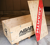 ABARTH Wood BOX for ASSETTO CORSE Kit