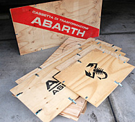 ABARTH Wood BOX for ASSETTO CORSE Kit