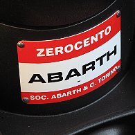 ABARTH ZEROCENTO Interior Plate 