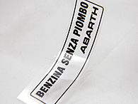 ABARTH Fuel Sticker