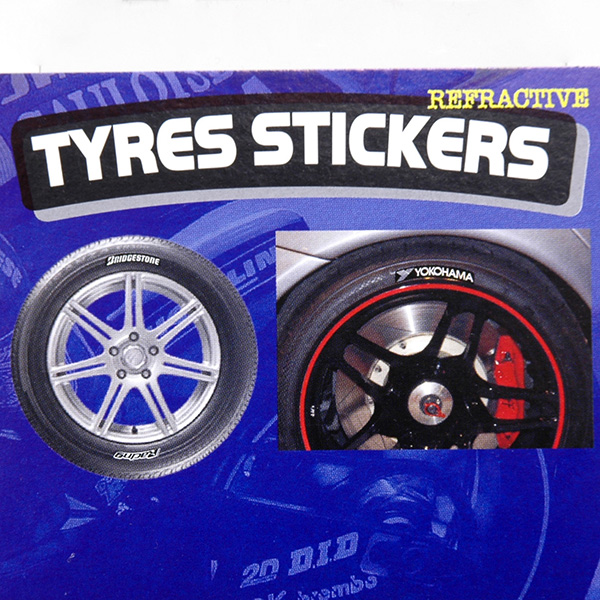 MICHELIN Logo Sticker for Tire (4pcs.)