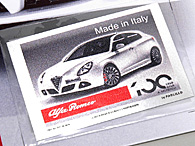 Alfa Romeo 100 anni POSTE ITALIANE POST CARD & STAMP Set