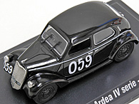 1/43 1000 MIGLIA Collection No.36 LANCIA ARDEA IV SERIE 1952 Miniature Model