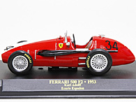 1/43 Ferrari F1 Collection No.56 500F2 Miniature Model