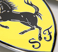 Ferrari 430 Scuderia Spider 16M Fender Emblem Set