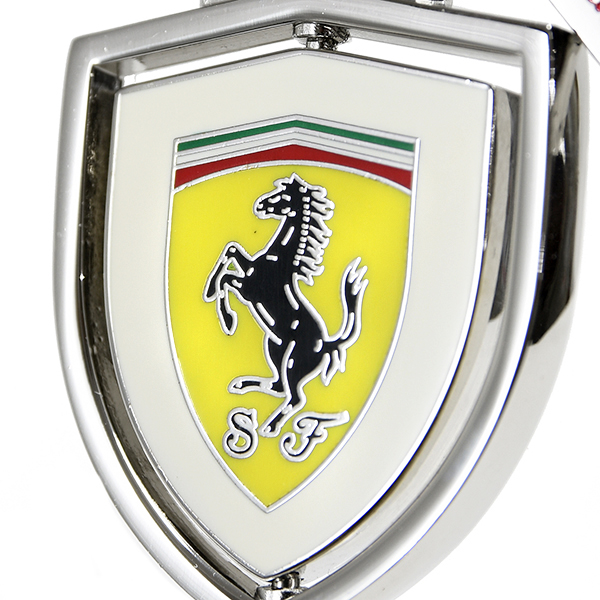 Ferrari SF Keyring (White)