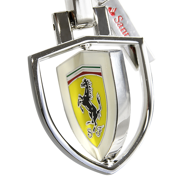 Ferrari SF Keyring (White)