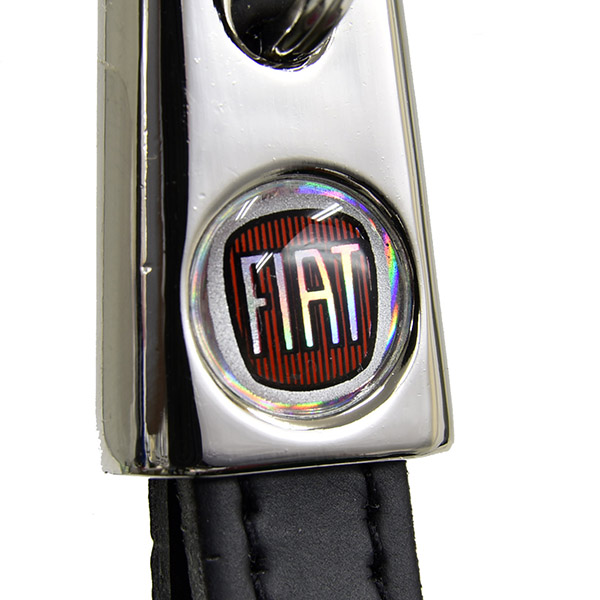 FIAT Strap Shaped Keyring (Black)