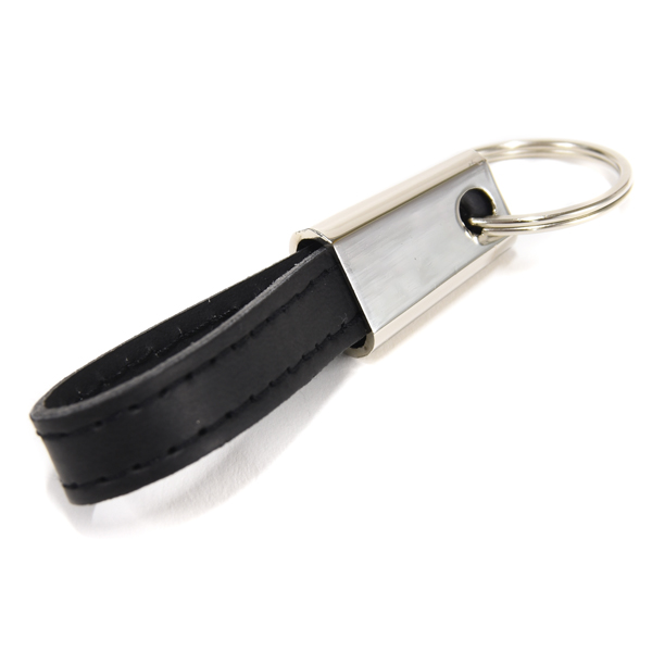 FIAT Strap Shaped Keyring (Black)