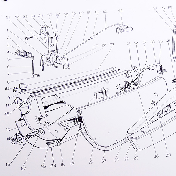 Ferrari 308GTB/GTS Parts Manual (Japanese Version 1978-1979)