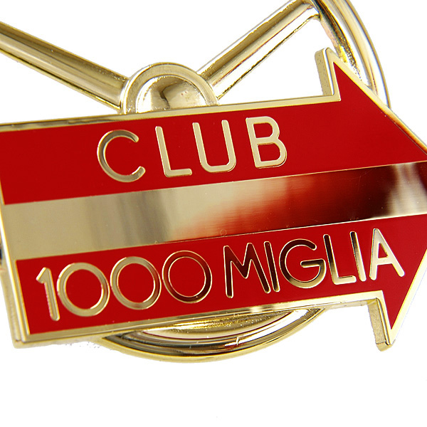 CLUB 1000 MIGLIA Grill Emblem (Gold)