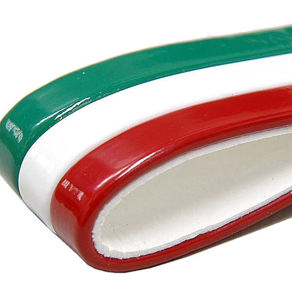 Alfa Romeo Tricolor Keyring (Quadrifoglio)