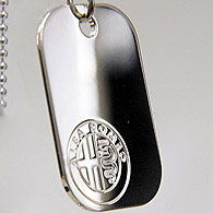 Alfa Romeo Dog Tag & Neckless Set