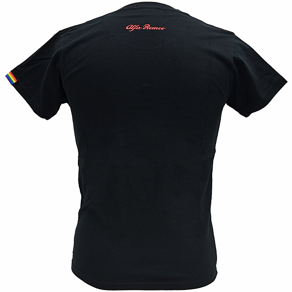 Alfa Romeo Enblem T-shirts (Black/for men)