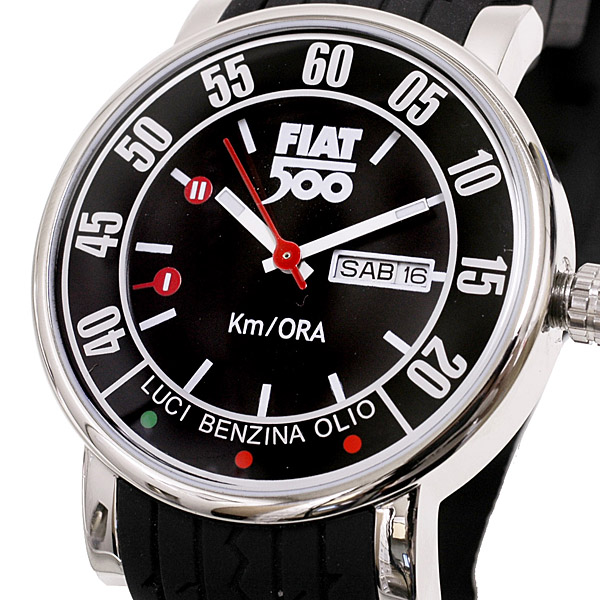 FIAT 500 Wrist Watch (Black)