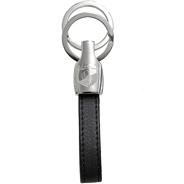 ABARTH Strap Keyring (W-ring/Black)