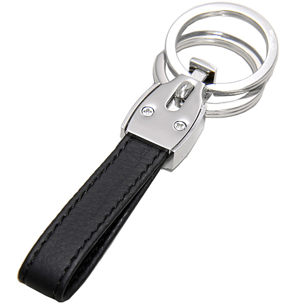 ABARTH Strap Keyring (W-ring/Black)