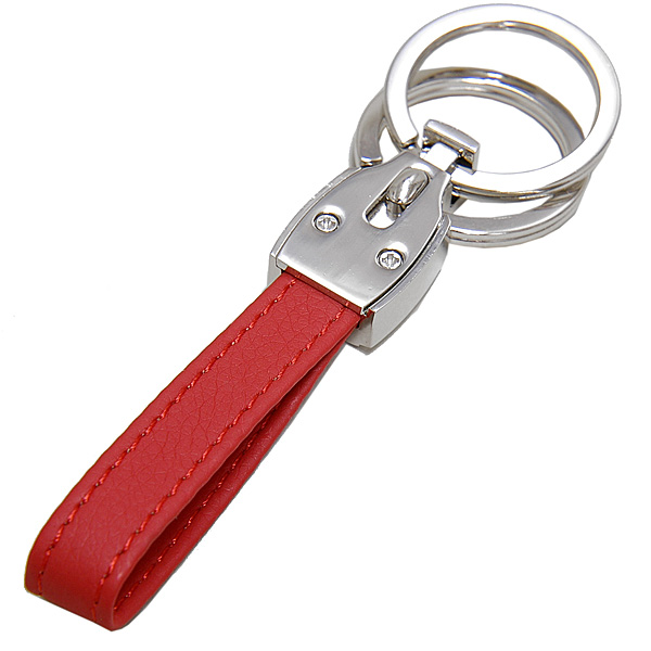 ABARTH Strap Keyring (W-ring/Red)