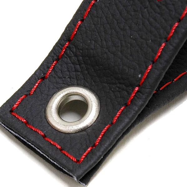 Alfa Romeo Trunk Strap (Black Base/Red Logo)