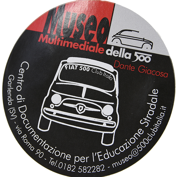 MUSEO MULTIMEDIALE DELLA 500 DANTE GIACOSA Sticker