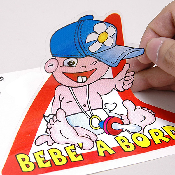 BEBE A BORD Sticker (Large)