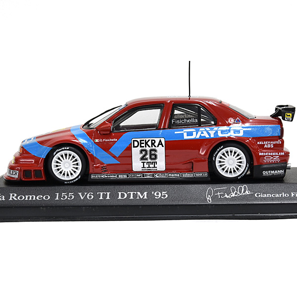 /43 Alfa Romeo 155 V6TI 1995 G.Fisichella Miniature Model