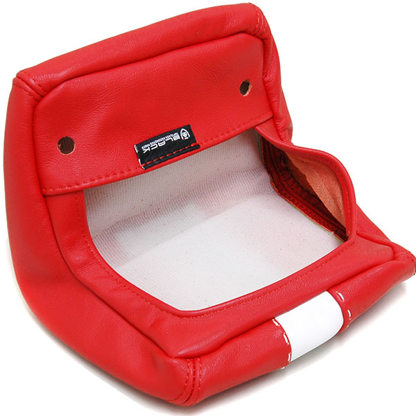 Alfa Romeo MiTo Rear Head-rest leathercover (smoking/red) 